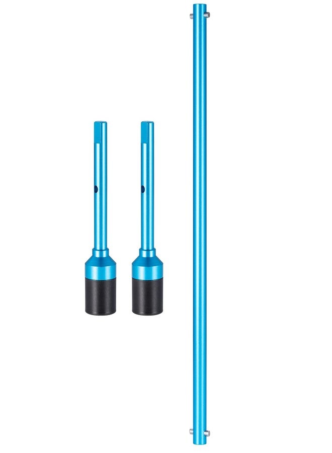 MORFUM RC Aluminum Alloy TT02 Center Drive Shaft Propeller Shaft & Joint Cup Compatible with Tamiya TT02 TT02B 1/10 RC On Road Touring Car Upgrade Replacement Parts - Image 1